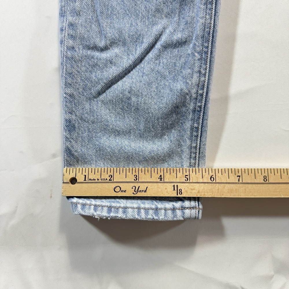 American Eagle Mom Jeans Stretch Light Wash Tapered Women's Size 0 - Picture 7 of 15